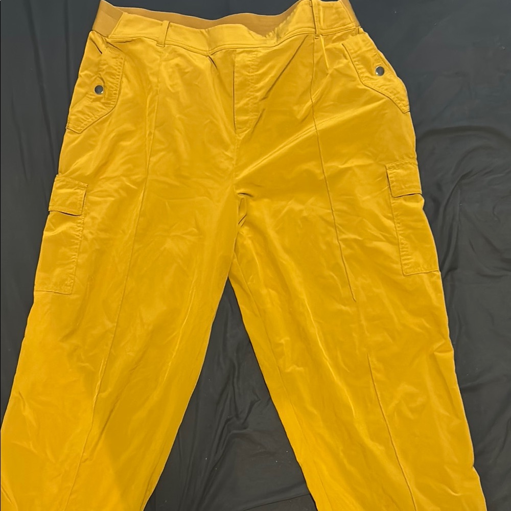 Athleta Mustard Pants